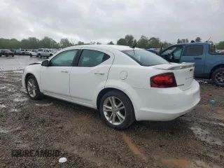 2014 Dodge Avenger SXT with VIN 1C3CDZCG3EN165716, listed as a Copart auction lot 57795365 with 33,070 mi miles and Salvage title. Bid and sale history available at DreamBid. Image 2.