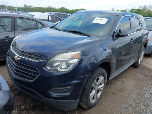 2017 Chevrolet Equinox LS with VIN 2GNALBEKXH1526421, listed as a IAAI auction lot 42156099 with 140,986 mi miles and . Bid and sale history available at carsss.com. Image 18.