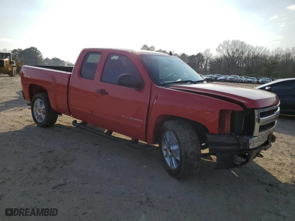 2011 Chevrolet Silverado 1500 LS with VIN 1GCRKREA6BZ120777, listed as a Copart auction lot 44549055 with 119,291 mi miles and Salvage Title. Bid and sale history available at carsss.com. Image 4.