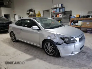 2006 Scion tC with VIN JTKDE177860078085, listed as a Copart auction lot 53103045 with 245,259 mi miles and Salvage Title. Bid and sale history available at carsss.com. Image 4.