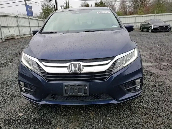 2019 Honda Odyssey EX-L with VIN 5FNRL6H78KB053679, listed as a Copart auction lot 85165274 with 45,371 mi miles and Salvage Title. Bid and sale history available at DreamBid. Image 12.
