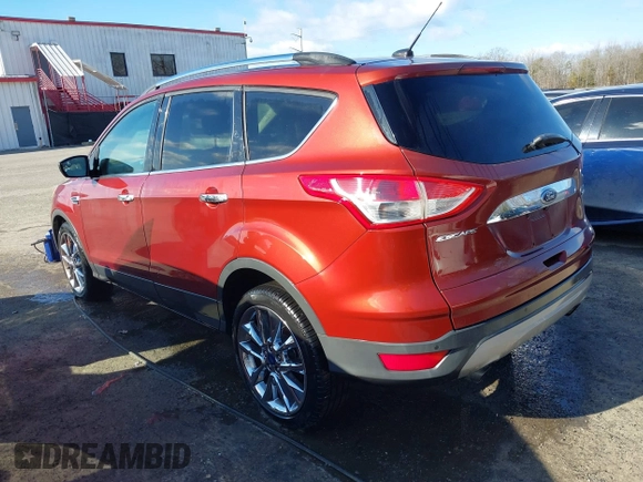 2014 Ford Escape SE with VIN 1FMCU9GX1EUE23044, listed as a IAAI auction lot 41597818 with 165,348 mi miles. Bid and sale history available at carsss.com. Image 3.
