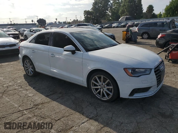 2015 Audi A3 1.8T Premium with VIN WAUACGFF7F1025719, listed as a Copart auction lot 68613093 with 0 mi miles. Bid and sale history available at carsss.com. Image 4.