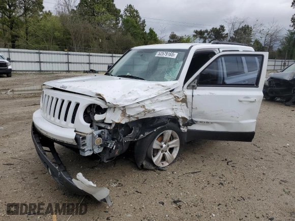 2017 Jeep Patriot Latitude with VIN 1C4NJPFB9HD187411, listed as a Copart auction lot 52579165 with 153,869 mi miles and Salvage Title. Bid and sale history available at DreamBid. Image 1.