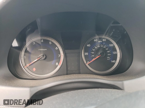2017 Hyundai Accent SE with VIN KMHCT4AEXHU171585, listed as a Copart auction lot 75703923 with Not Provided miles and . Bid and sale history available at DreamBid. Image 9.