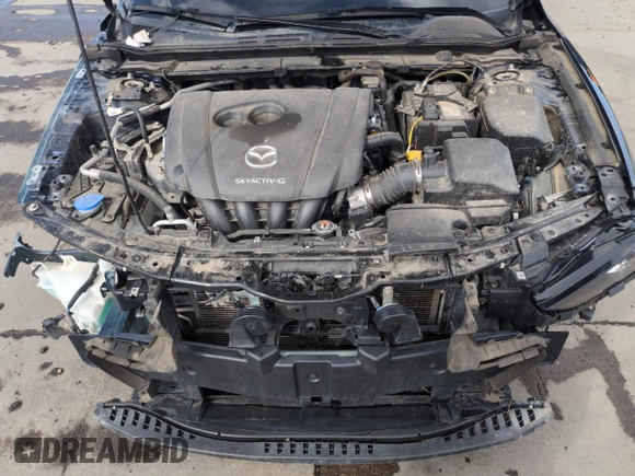 2021 Mazda 3 Select with VIN 3MZBPABL9MM253920, listed as a Copart auction lot 51257025 with 75,572 mi miles and Salvage Title. Bid and sale history available at DreamBid. Image 11.