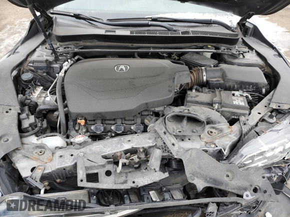 2017 Acura TLX V6 w/Technology Pkg with VIN 19UUB3F50HA800594, listed as a Copart auction lot 80662914 with 136,297 mi miles and Salvage Title. Bid and sale history available at carsss.com. Image 11.