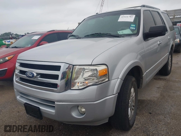 2014 Ford Expedition XLT with VIN 1FMJU1H58EEF65794, listed as a IAAI auction lot 42421781 with 151,867 mi miles and . Bid and sale history available at DreamBid. Image 2.