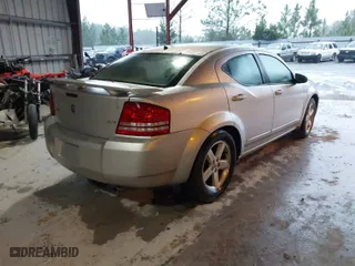 2008 Dodge Avenger SXT with VIN 1B3LC56R68N618978, listed as a IAAI auction lot 41821075 with 1 mi miles. Bid and sale history available at carsss.com. Image 4.