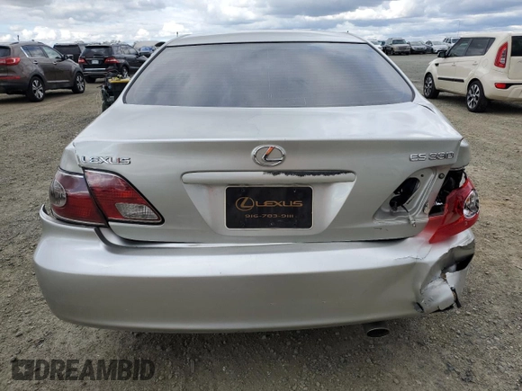 2004 Lexus ES 350 with VIN JTHBA30G845030097, listed as a Copart auction lot 48192155 with 182,384 mi miles and Clean Title. Bid and sale history available at DreamBid. Image 6.