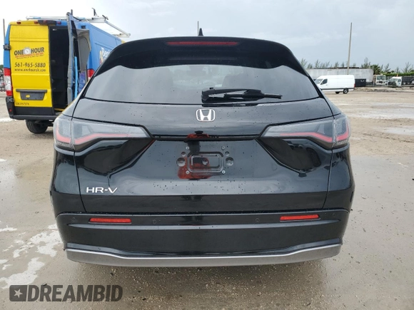 2023 Honda HR-V EX-L with VIN 3CZRZ1H75PM721050, listed as a Copart auction lot 63394005 with 28,218 mi miles and Non repairable. Bid and sale history available at DreamBid. Image 6.