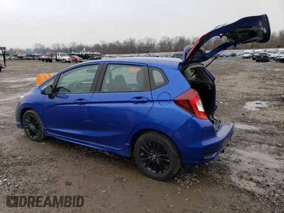 2018 Honda Fit Sport with VIN 3HGGK5G61JM710217, listed as a Copart auction lot 44733225 with 65,158 mi miles and Salvage Title. Bid and sale history available at DreamBid. Image 2.