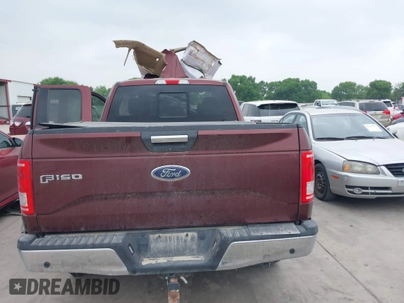 2016 Ford F-150 XLT with VIN 1FTEX1EP9GFD17294, listed as a IAAI auction lot 41905057 with 126,270 mi miles. Bid and sale history available at carsss.com. Image 17.