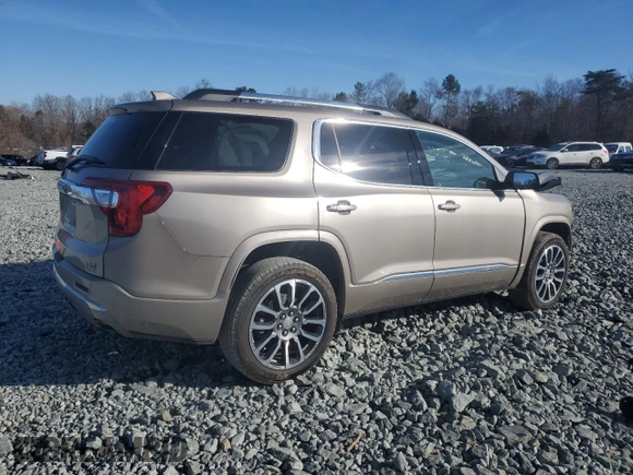 2022 GMC Acadia Denali with VIN 1GKKNPLS5NZ138186, listed as a Copart auction lot 44057255 with 0 mi miles and Salvage Title. Bid and sale history available at carsss.com. Image 3.