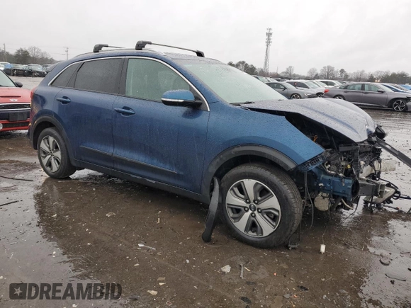 2019 Kia Niro Touring with VIN KNDCE3LC5K5274841, listed as a Copart auction lot 43465525 with 177,640 mi miles and Salvage Title. Bid and sale history available at carsss.com. Image 4.