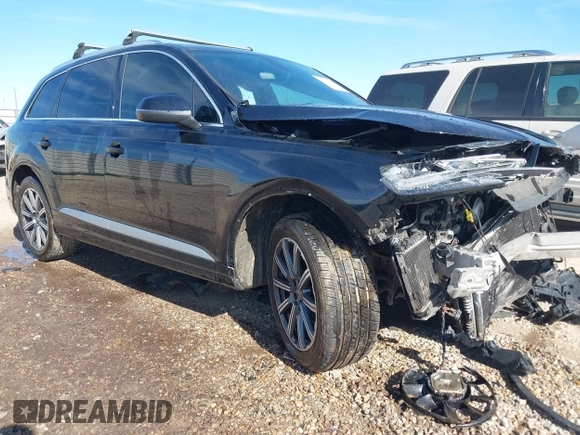 2017 Audi Q7 Premium Plus z VIN WA1LAAF74HD044974, wystawiony jako IAAI lot #41823974 z przebiegiem 135 619 mil mil oraz . Historia ofert i sprzedaży dostępna na DreamBid. Obrazek 1.