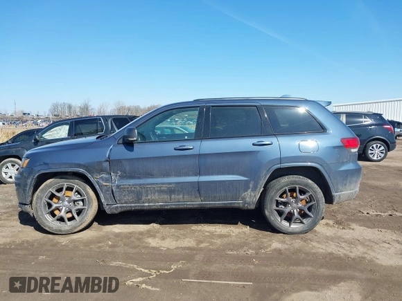 2021 Jeep Grand Cherokee Limited z VIN 1C4RJFBG4MC776556, wystawiony jako IAAI lot #41689666 z przebiegiem 39 364 mil mil oraz . Historia ofert i sprzedaży dostępna na DreamBid. Obrazek 14.