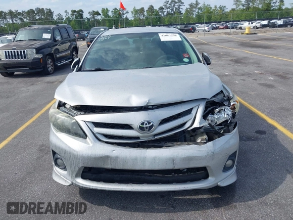 2013 Toyota Corolla L with VIN 5YFBU4EE7DP133536, listed as a IAAI auction lot 42067296 with 217,372 mi miles. Bid and sale history available at carsss.com. Image 12.