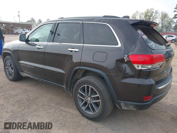 2017 Jeep Grand Cherokee Limited z VIN 1C4RJEBG2HC614604, wystawiony jako IAAI lot #41898905 z przebiegiem 140 049 mil mil oraz . Historia ofert i sprzedaży dostępna na DreamBid. Obrazek 3.