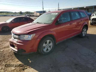 2013 Dodge Journey American Value с VIN 3C4PDCABXDT535320, выставлен на аукционе Copart как лот 62152785 с пробегом 57 591 миль миль и Списание • Salvage title. История ставок и продаж доступна на DreamBid. Изображение 1.