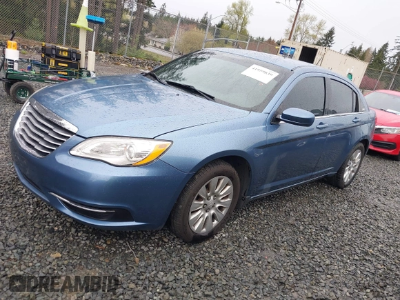 2011 Chrysler 200 LX with VIN 1C3BC4FB1BN539494, listed as a IAAI auction lot 41959839 with 168,101 mi miles. Bid and sale history available at carsss.com. Image 17.