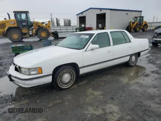 1994 Cadillac DeVille z VIN 1G6KD52BXRU273643, wystawiony jako Copart lot #81650294 z przebiegiem 186 014 mil mil oraz Szkoda całkowita • Salvage title. Historia ofert i sprzedaży dostępna na DreamBid. Obrazek 1.