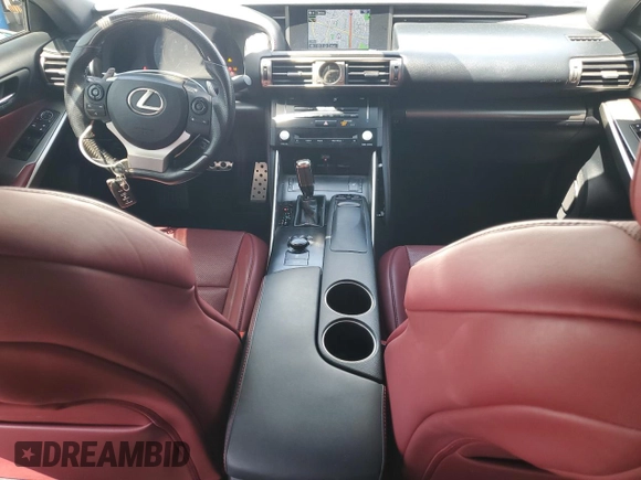 2014 Lexus IS 350 with VIN JTHBE1D20E5011942, listed as a Copart auction lot 61470345 with 90,311 mi miles and Salvage title. Bid and sale history available at DreamBid. Image 8.