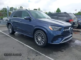 2024 Mercedes-Benz GLE 450 с VIN 4JGFB5KB2RB198805, выставлен на аукционе IAAI как лот 42009093 с пробегом 12 235 миль миль и . История ставок и продаж доступна на DreamBid. Изображение 1.