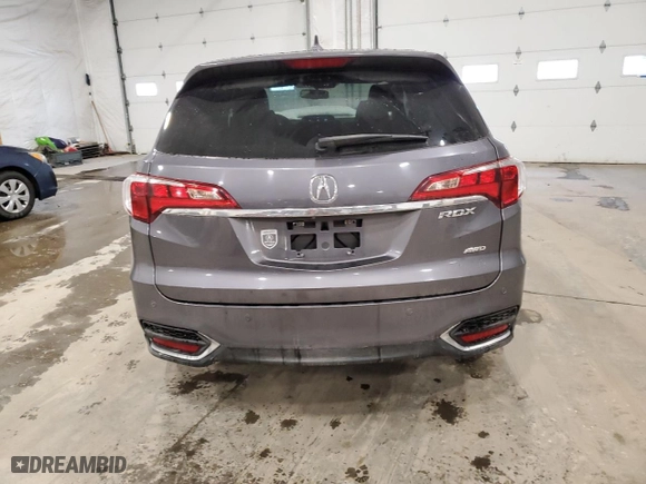 2018 Acura RDX w/Advance Pkg with VIN 5J8TB4H70JL016801, listed as a Copart auction lot 86307244 with 55,277 mi miles and Salvage Title. Bid and sale history available at carsss.com. Image 6.