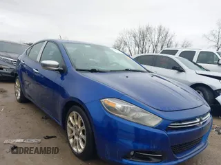 2013 Dodge Dart Limited with VIN 1C3CDFCH9DD327425, listed as a IAAI auction lot 41941300 with 166,516 mi miles. Bid and sale history available at carsss.com. Image 1.
