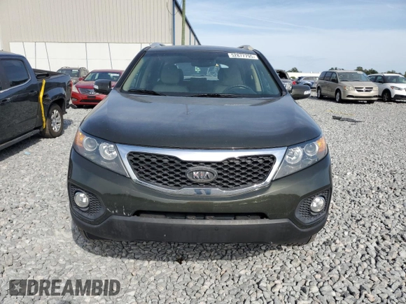2012 Kia Sorento LX with VIN 5XYKT3A60CG279615, listed as a Copart auction lot 52877795 with 120,159 mi miles and Salvage Title. Bid and sale history available at carsss.com. Image 5.