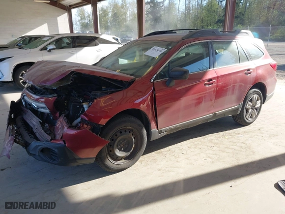2015 Subaru Outback 2.5i with VIN 4S4BSAAC7F3205514, listed as a IAAI auction lot 42034476 with 143,088 mi miles. Bid and sale history available at carsss.com. Image 2.