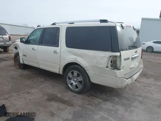 2007 Ford Expedition EL Limited with VIN 1FMFK20577LA18558, listed as a IAAI auction lot 41475682 with 153,127 mi miles. Bid and sale history available at carsss.com. Image 3.