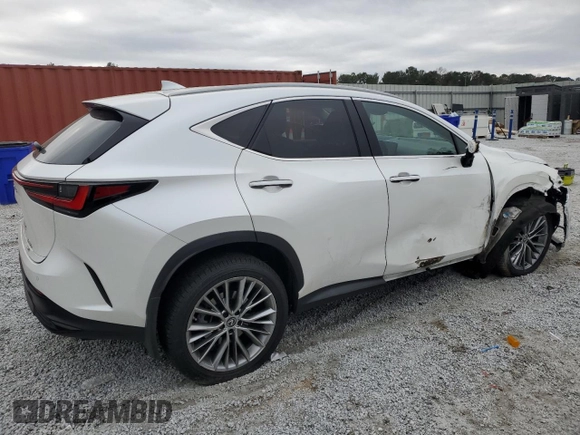 2022 Lexus NX with VIN 2T2GKCEZXNC003496, listed as a Copart auction lot 86415974 with 44,710 mi miles and Salvage Title. Bid and sale history available at carsss.com. Image 3.