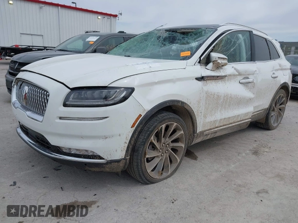 2022 Lincoln Nautilus Reserve with VIN 2LMPJ8K95NBL24072, listed as a IAAI auction lot 41824694 with Not provided miles and . Bid and sale history available at DreamBid. Image 2.