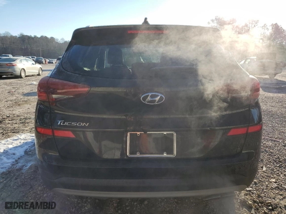 2019 Hyundai Tucson Night with VIN KM8J33AL9KU055365, listed as a Copart auction lot 89280005 with 65,002 mi miles and Salvage Title. Bid and sale history available at carsss.com. Image 6.