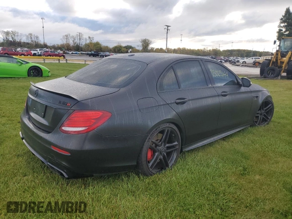 2018 Mercedes-Benz E-Class AMG E 63 S with VIN WDDZF8KB5JA392641, listed as a Copart auction lot 73023144 with 54,632 mi miles and Clean Title. Bid and sale history available at carsss.com. Image 3.
