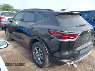 2023 Chevrolet Blazer LT with VIN 3GNKBCR45PS220593, listed as a IAAI auction lot 42416495 with 27,314 mi miles and . Bid and sale history available at DreamBid. Image 3.