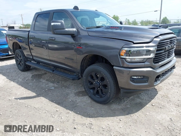 2024 Ram 2500 Laramie with VIN 3C6UR5FL3RG143997, listed as a IAAI auction lot 42781109 with 16,539 mi miles and . Bid and sale history available at DreamBid. Image 1.