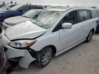 2015 Mazda Mazda5 Grand Touring with VIN JM1CW2DL0F0188961, listed as a Copart auction lot 76677044 with 0 mi miles and Salvage Title. Bid and sale history available at carsss.com. Image 1.