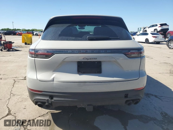 2022 Porsche Cayenne with VIN WP1AA2AY4NDA06108, listed as a Copart auction lot 53921065 with 28,523 mi miles and Salvage title. Bid and sale history available at DreamBid. Image 6.