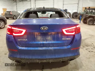 2014 Kia Optima SXL Turbo with VIN 5XXGR4A67EG349273, listed as a Copart auction lot 47258705 with 95,095 mi miles and Salvage Title. Bid and sale history available at DreamBid. Image 6.