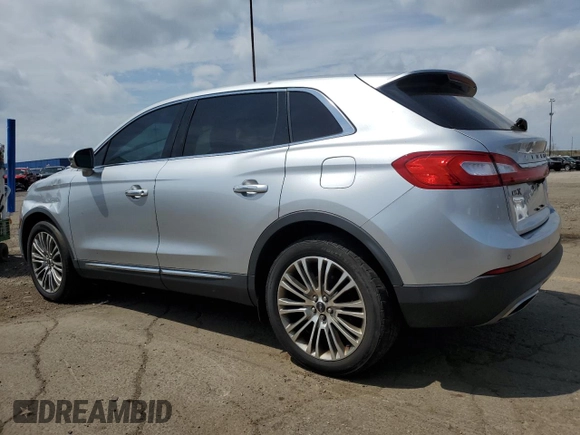 2016 Lincoln MKX Reserve with VIN 2LMTJ8LR2GBL60494, listed as a Copart auction lot 55028745 with 153,624 mi miles and Clean Title. Bid and sale history available at carsss.com. Image 2.