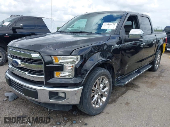 2015 Ford F-150 XL with VIN 1FTEW1CF3FKD74609, listed as a IAAI auction lot 41966627 with 145,839 mi miles. Bid and sale history available at carsss.com. Image 17.