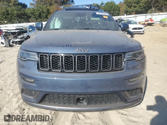 2020 Jeep Grand Cherokee High Altitude with VIN 1C4RJFCT1LC226080, listed as a Copart auction lot 77171744 with 57,333 mi miles and Salvage title. Bid and sale history available at DreamBid. Image 5.