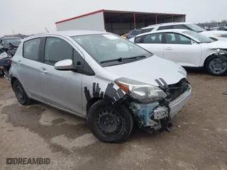 2017 Toyota Yaris L with VIN VNKKTUD36HA078971, listed as a IAAI auction lot 41610399 with 110,182 mi miles. Bid and sale history available at carsss.com. Image 1.