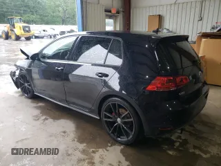 2017 Volkswagen GTI S with VIN 3VW4T7AU6HM015322, listed as a Copart auction lot 58606415 with 104,316 mi miles and Salvage title. Bid and sale history available at DreamBid. Image 2.