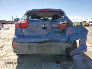 2016 Kia Rio LX with VIN KNADM5A31G6640055, listed as a Copart auction lot 49358645 with 170,996 mi miles and Salvage Title. Bid and sale history available at carsss.com. Image 6.