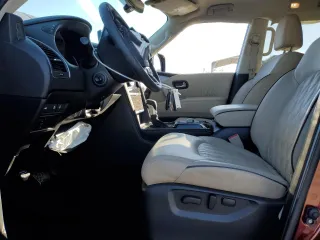 2024 Nissan Armada Platinum with VIN JN8AY2DB6R9852824, listed as a Copart auction lot 42947255 with 6,765 mi miles and Salvage Title. Bid and sale history available at carsss.com. Image 7.