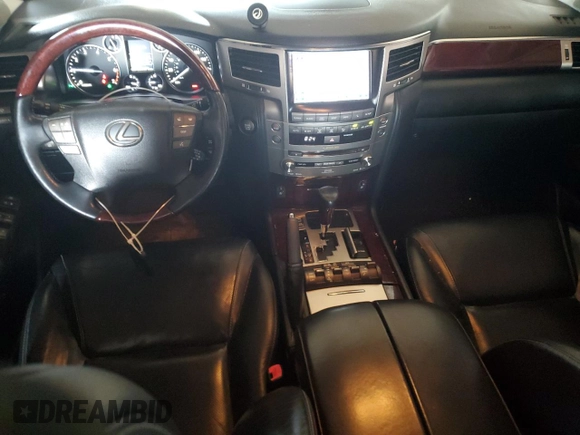 2013 Lexus LX 570 with VIN JTJHY7AX5D4102048, listed as a Copart auction lot 58492985 with 204,479 mi miles and Clean title. Bid and sale history available at DreamBid. Image 8.